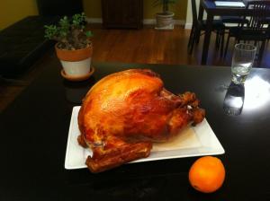 Thanksgiving turkey, 2012.