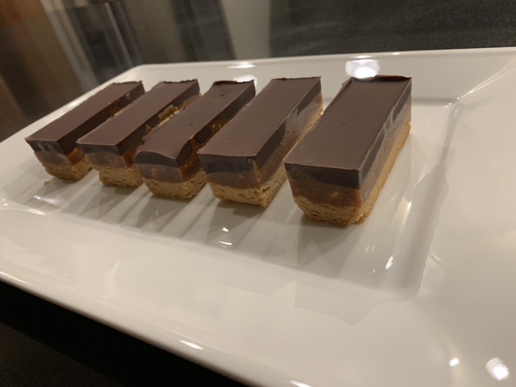 Liam’s Salted Peanut Millionaire’s Shortbread